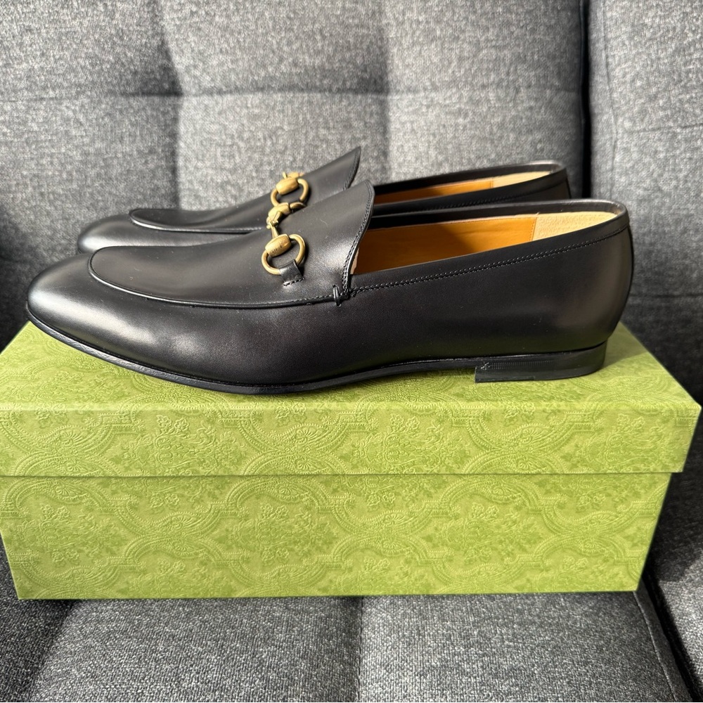 Men’s Gucci Jordaan Loafer Black
